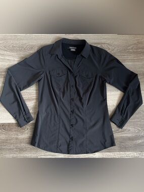 Small Exofficio Black Long-Sleeve Shirt